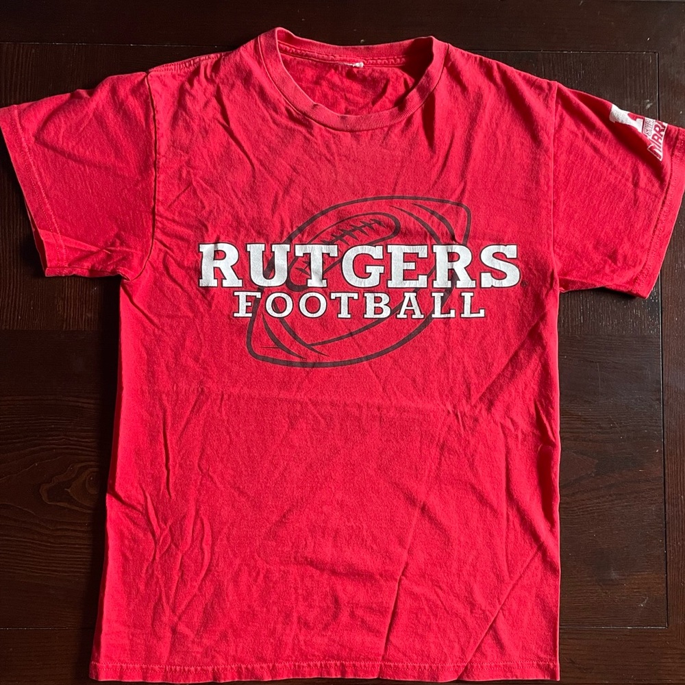 Rutgers Short Sleeved T-Shirt: Red